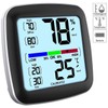 infactory Humidity Meter: Digital Precision Thermo/Hygrometer with LCD Display, Calibrable