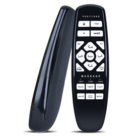 HZIME New Replacement RF27 Remote Control Compatible for GhostBed RF.27.19.02，for ASONLY 002，for ‎Fromann 9.01.0686 Adjustable Bed Base