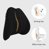 Car Lumbar Support Pillow, Memory Cotton Lumbar Pillow, Ergonomically Designed