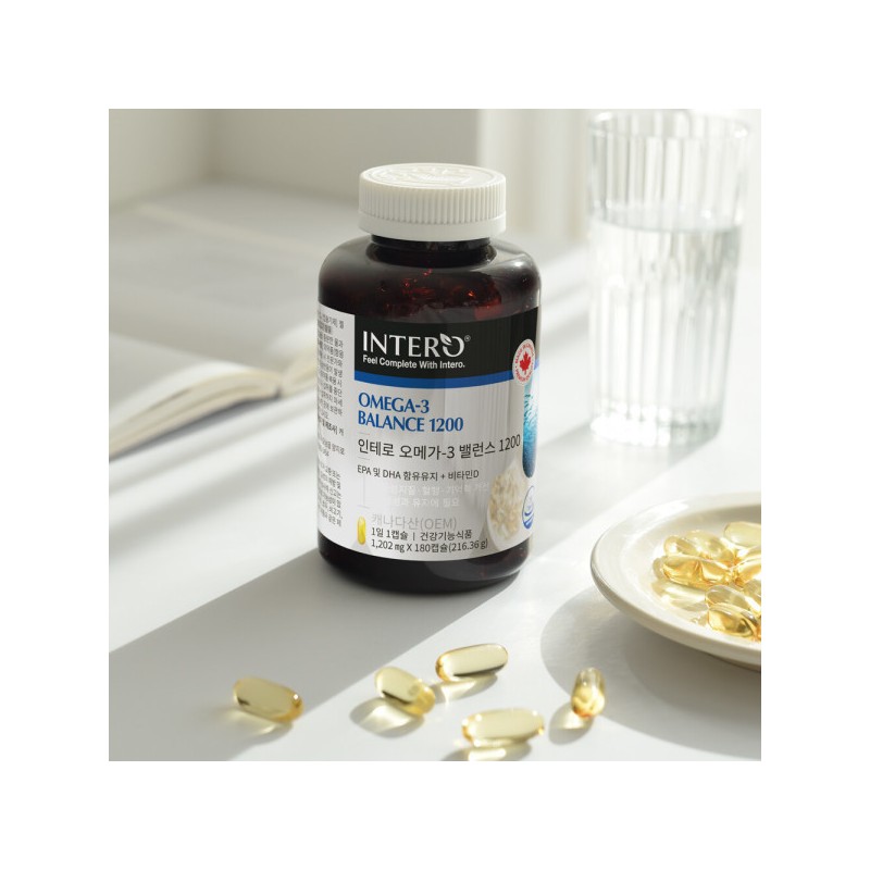 formulaintero Omega 3 1200mg 6 month supply / 오메가3 1200mg