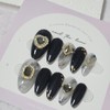 Twilight Crown Handmade Nail Tip - Long Ballerina / 트와일라잇