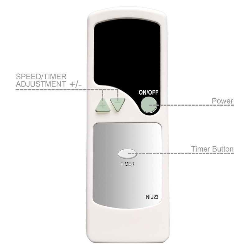Replacement Remote Control for Vornado 279T Panel Air Circulator w/Tilt