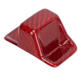 Carbon Fiber Gear Shift Knob Cover for A3 S3 RS3 8Y 2021+ - Fashionable Car Interior Decoration (Red)