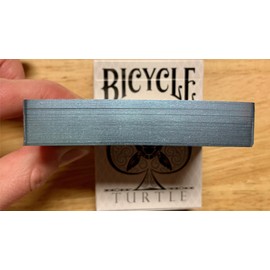 Murphy's Magic Supplies, Inc. Gilded Bicycle Turtle (Sea) Playing Cards