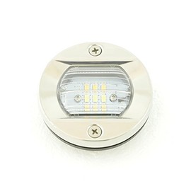 MiDMarine Stainless Steel LED White Stern Boat Navigation Light 12V