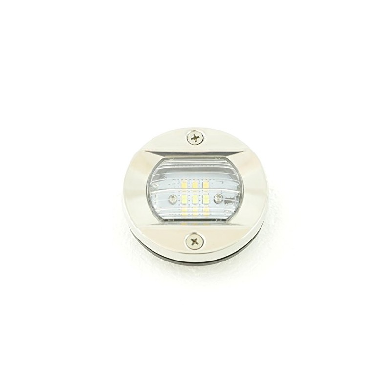 MiDMarine Stainless Steel LED White Stern Boat Navigation Light 12V