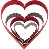 Wilton 2308-1203 Nesting Metal Cookie Cutter Set, Multi-Colour, Pack of