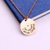 Anlive Hamilton Musical Necklace Aaron Burr Necklace Musical Lover Gift