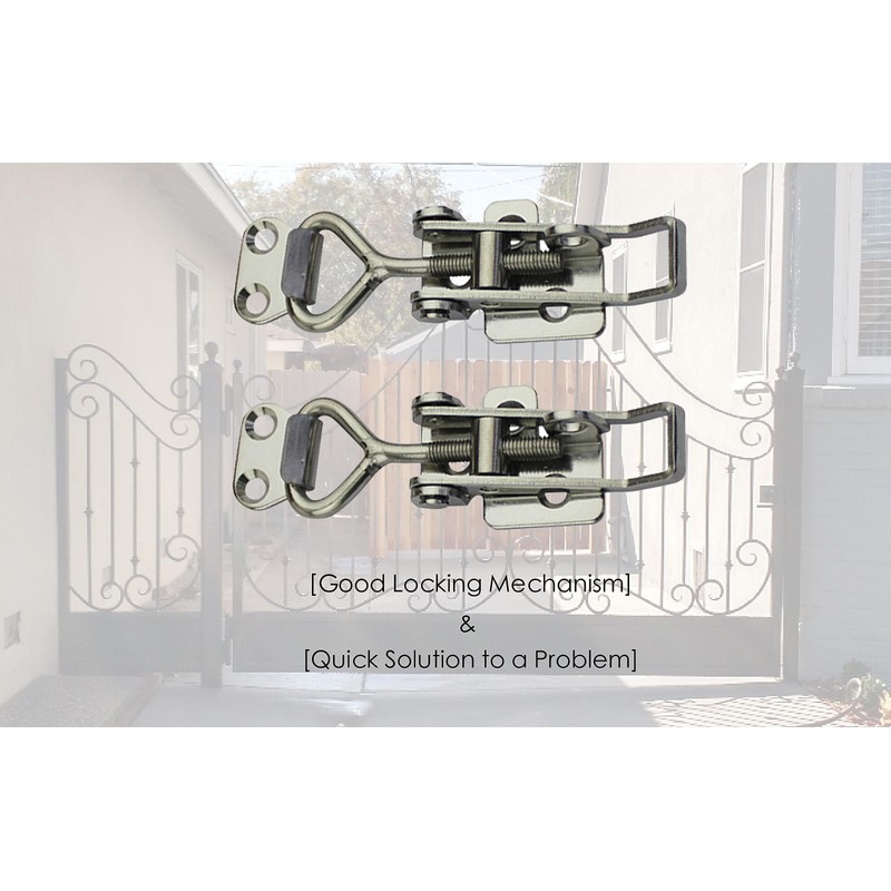 Adjustable Latch Buckle Cabinet Boxes Lever Handle Toggle Catch Latch