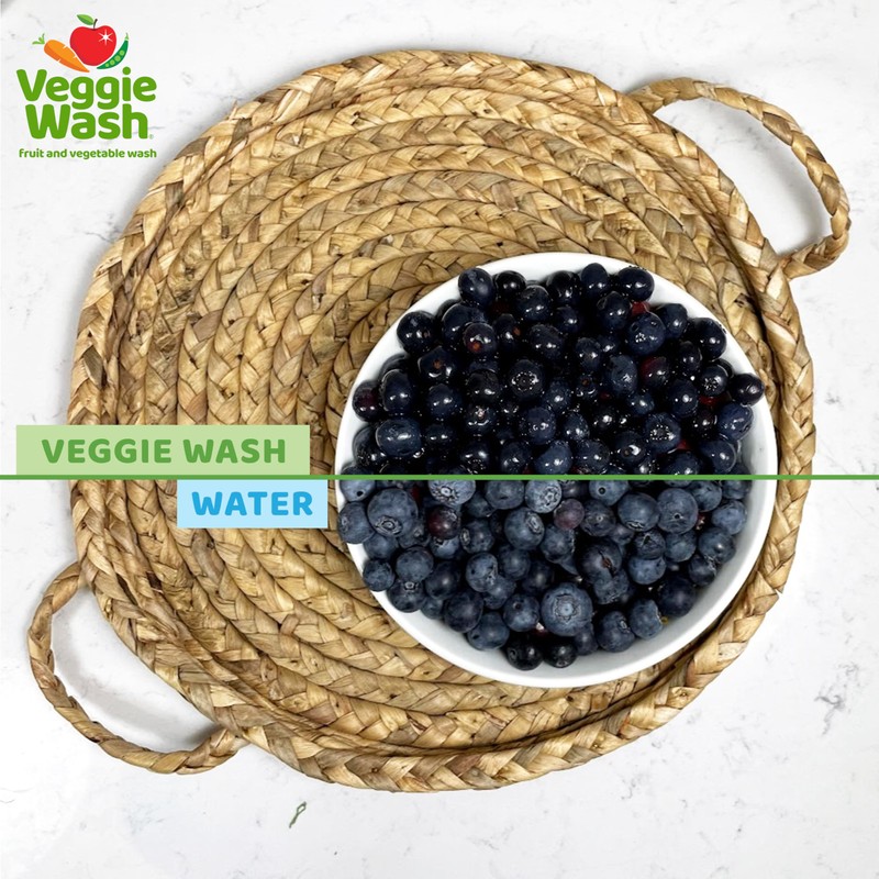 Veggie Wash Fruit and Vegetable Wash, Produce Wash and Cleaner,