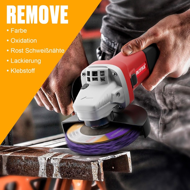 NuoDunco 125 mm CSD Disc, Pack of 5 Purple Cleaning