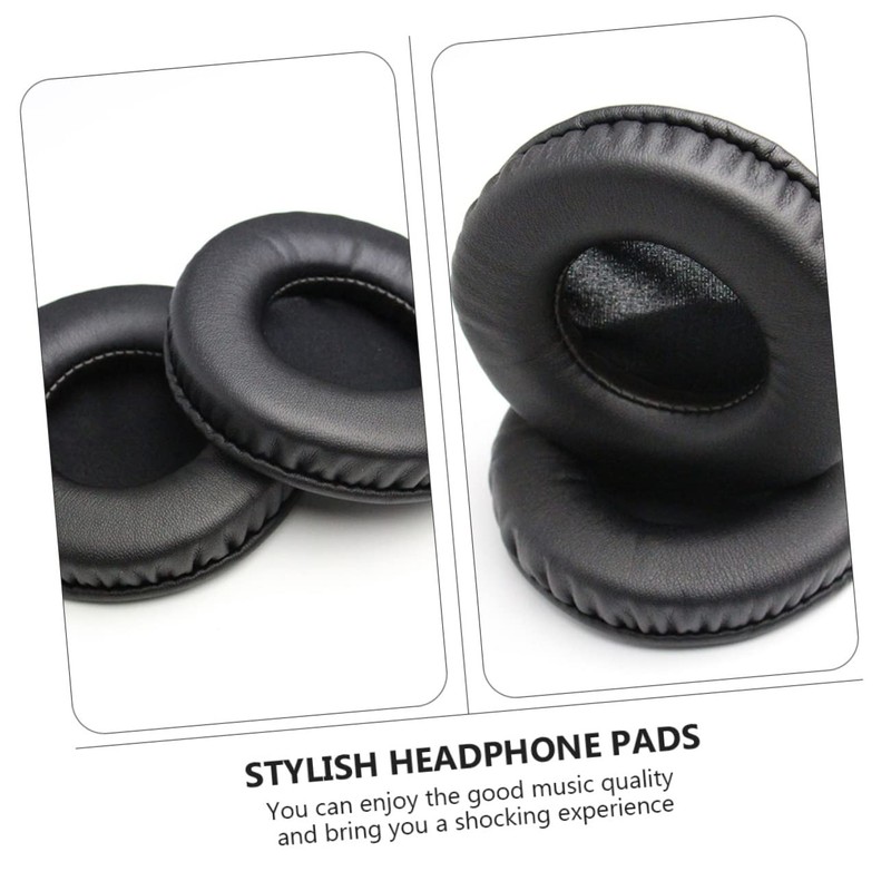 CAXUSD Quality Material Headphone Covers Comfortable Round Headphone Sleeves Earpads