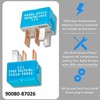 4-Pack 4-Pin AC Relay, Fits Toyota/Lexus, Part 90987-02027 90080-87026 90987-02028​​
