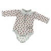 jbc Set of 2 Baby Organic Cotton Bodysuit Toddler 0-24