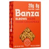 Banza Gluten-Free Chickpea Pasta, Elbows 23g Protein | Lower Carb