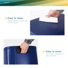 FDW | 13 Gallon Trash Can with Lid | Deep