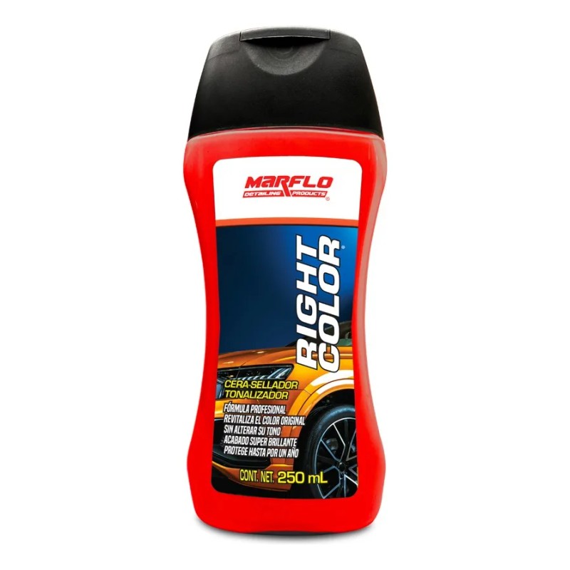 Cera Sellador Líquida Marflo Right Color Rojo Carmin 250ml Auto