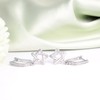 Sterling Silver Star Earrings for Women - Hypoallergenic Star-Shaped Hoop