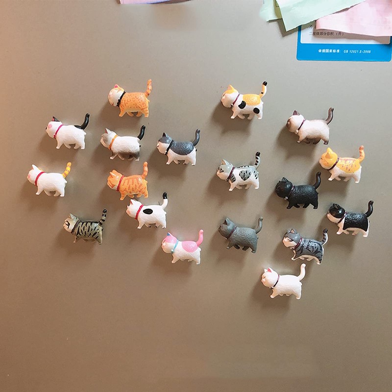 SYLHD Refrigerator Magnet, Mini, Cute, Stylish, Super Strong Magnets, Cat