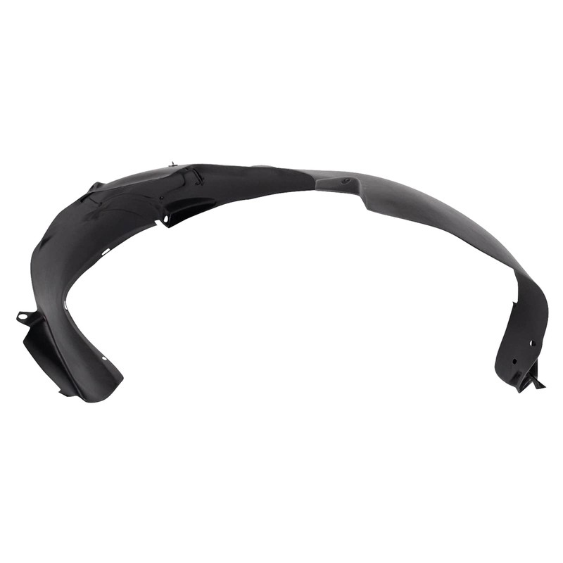 TRQ Front Right Inner Fender Liner Black Passenger Side Compatible