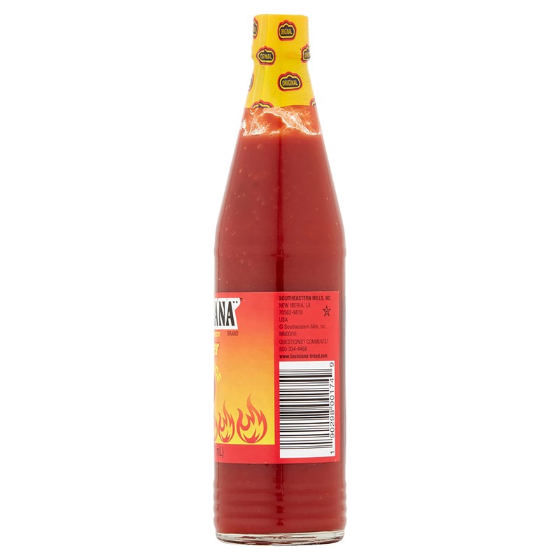 Louisiana Brand Hot Sauce Hotter Hot Sauce 6 Fl Oz