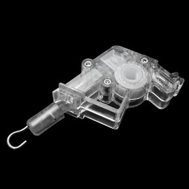 Wand Tilter 2pcs Heavy Duty Low Profile Wand Tilter Rod Tilter for 2 inch Horizontal Blinds, Square Shaped Gear(0.17in)/Hook Connection