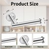 Toilet Paper Holder, Eolax Perforated Roll Holder, Wall Mounted, Set