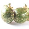 French Furniture Fittings Set of 6 Brass Knobs - Kitchen