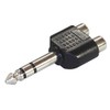 Fuji Parts AD-617-2P RCA / Pin Plug x 2 (Red