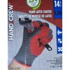 14 Pairs Hand Crew Workwear - Latex-Foam Coated Superior Grip
