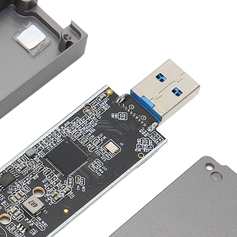 M.2 NVME HDD Enclosure USB 3.1 Gen2 Magnetic Interface 10Gbps