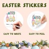 Easter Stickers, Funny Easter Bunny Stickers, 20 Round and 20