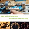 Mini Wood Lathe Machine Multi-Purpose Upgraded And Lengthened Processing Diameter
