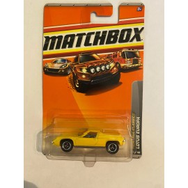 Matchbox 2010 MATCHBOX HERITAGE CLASSICS LOTUS EUROPA YELLOW 21 OF 100