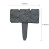 Garden Fence Decorative Plastic Fence Recyclable Plastic Barrier Environmental Protection