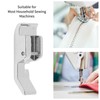 10Pcs Zipper Foot Stainless Steel Multifunctional Strong Practical Sewing Machine