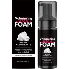 Mousses Modeladores de Cabello, 100ml Cuidado del cabello burbuja, Espumas Naturaleza suave, la Abundancia Alimenta el Cabello Suave, Textura Refrescante. (1 Botella)