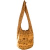 CCcollections Unisex Adult (Luggage Only) Printed Coton Sling Bag, Elephant
