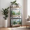 KaKaBB 5-10 Gallon Fish Tank Stand, Upgrade Heavy Duty Aquarium