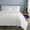 Dafinner 100% Cotton Cover Lightweight Down Alternative Comforter King Size,