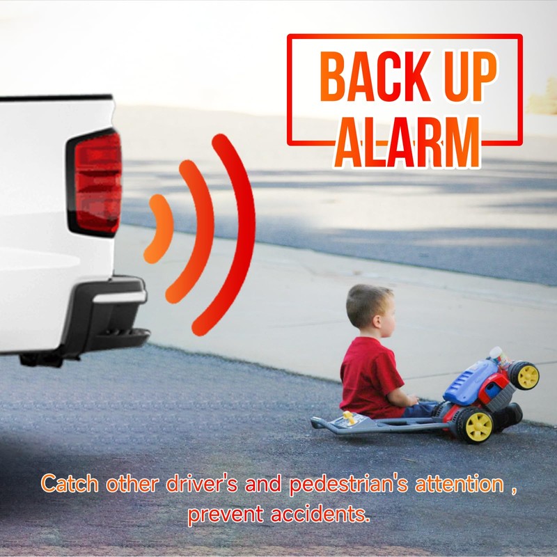 AOLIHAN 5pcs Backup Horn Reverse Beeper Warning Alarm Car Reversing