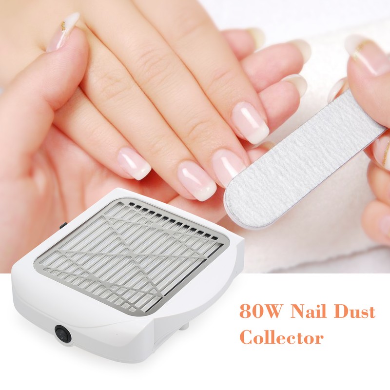 80W Nail Dust Collector Nail Machine Vacuum Cleaner Nail Filter