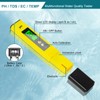 flintronic Digital pH, 0.01pH High Accuracy pH Tester, 2% Reading