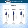 Dedeco Sunburst Points – 3/32” (2.35mm) Shank, Shape - Precision