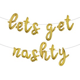 Multicolor Balloons Lets Get Nashty Nashville Bachelorette Party Decorations Nash Bash Bachelorette Party Decorations Lets Get Nashty Sign Nashville Party Supply (L LETS GET NASHTY Gold)