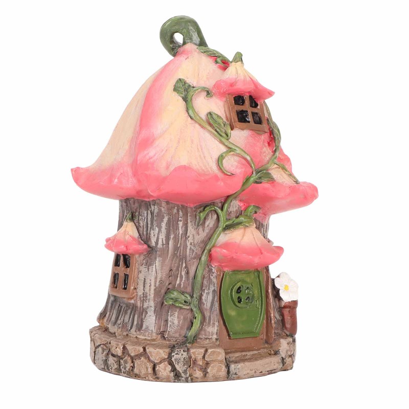 Gnome Fairy House Resin Dustproof Waterproof Garden Gnomes House Figurine