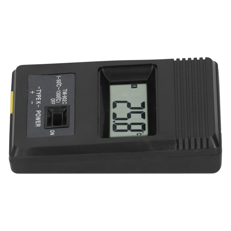 Digital Temperature Meter LCD Display Environment Thermometer Measuring Tool TM902C