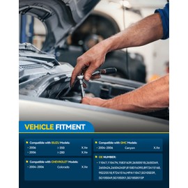 PHILTOP New Alternator Compatible With 2004-2006 Chevy Colorado, 2004-2006 GMC Canyon, 2006 Isuzu i-280, 2006 Isuzu i-350 11047N