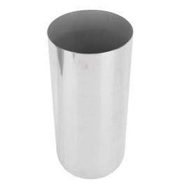EVGATSAUTO Jarrón de Acero Inoxidable, Vaso de Metal para Flores, Centro de Mesa Decorativo para Bodas y Aniversarios, Decoración del Hogar Moderna
