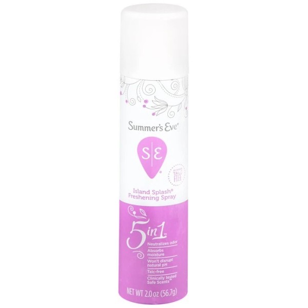 Summer's Eve Daily Refreshing Spray Island Splash 2 OZ